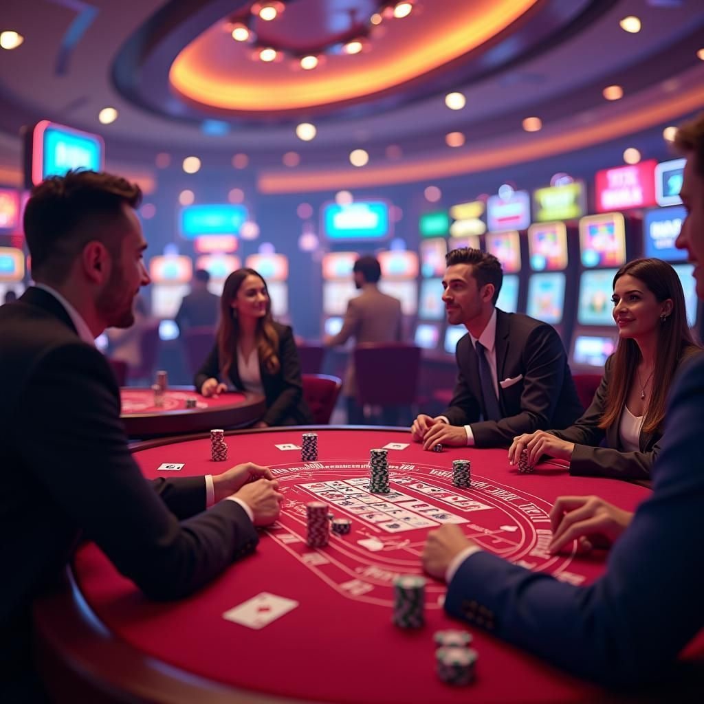 swis13 Live Casino Baccarat meja dealer cantik kartu langsung siaran HD profesional